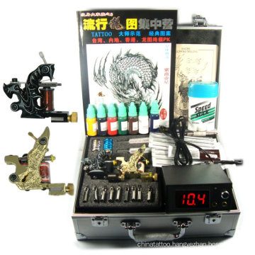 professional tattoo kits 4 guns rotary tattoo machine kits tattoo piercing kits